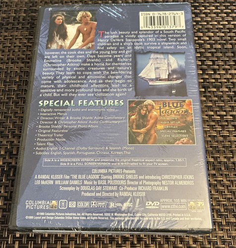 The Blue Lagoon (DVD, 1999, Special Edition) New and Sealed!! RARE - Picture 2 of 3