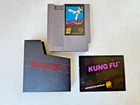Kung Fu (Action Series) Cartridge w/Sleeve&Manual-Nintendo NES-1985-VGC untested