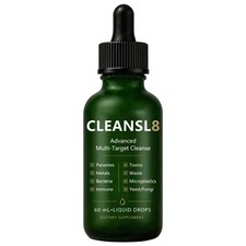 CLEANSL8 Advanced Multi?Target Cleanse Liquid Drops, 60ml Herbal Tincture