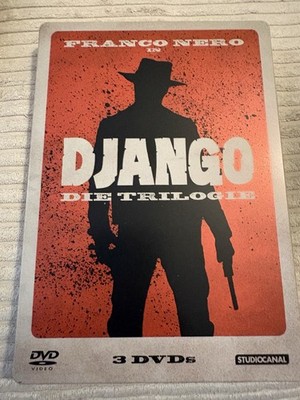 Django Die Trilogie Steelbook 3 DVDs Franco Nero Studiocanal