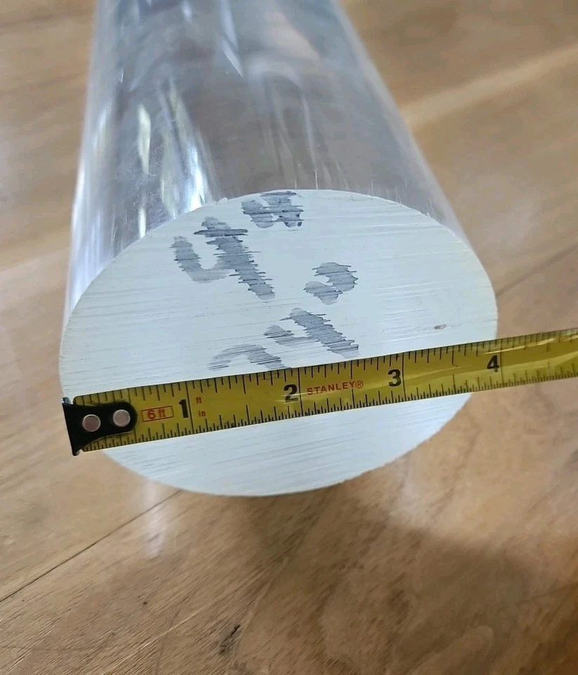 4 x 34in Acrylic Rod Round Bar for DIY Model Crafts Etc. - Image 3 of 4