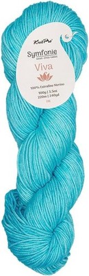 KnitPro Symfonie Premium Yarn 100% Extra Fine Merino Wool| Viva Aqua Ice