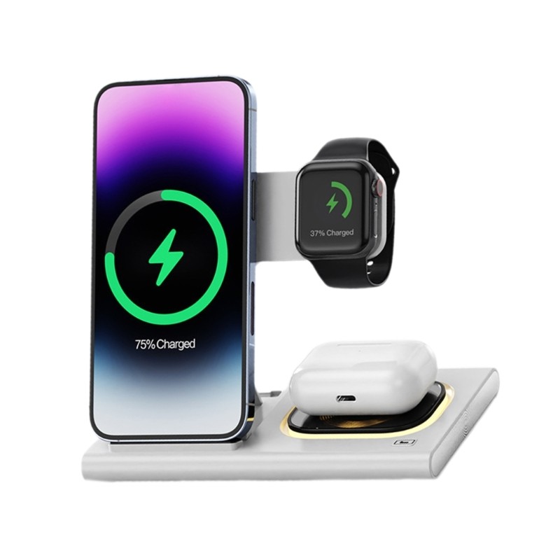 15W Fast Wireless Charging Hub for Multiple Devices
