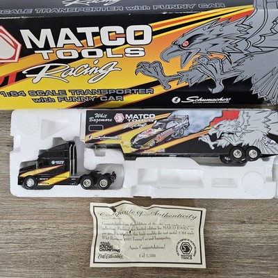 Matco Tools Racing 2001 Transporter With Funny Car NHRA 1:64 New