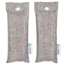 Air Purifying Bamboo Charcoal Bag, 2.6 Oz 2-Pack