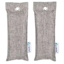 Air Purifying Bamboo Charcoal Bag, 2.6 Oz (2-Pack)