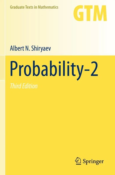 Probability-2 Albert N. Shiryaev Taschenbuch X Englisch 2021 Springer-image