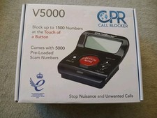 CPR V5000 Call Blocker for Landline Phones - Block Robocalls, Stop Spam Callers