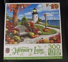   Memory Lane AUTUMN SAIL EZ Grip MasterPieces 300 jigsaw puzzle COMPLETE