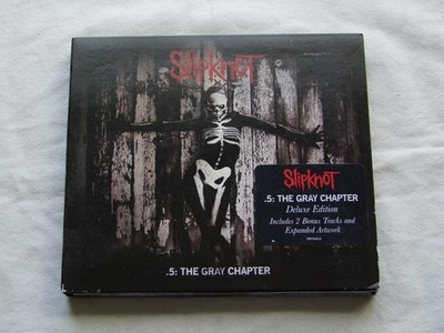SLIPKNOT-'' 5: THE GRAY CHAPTER'' 2 x CD 1ST PRESS 2014 DELUXE EDITION DIGIPAK