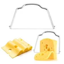 2 Pack Cheese Slicer Stainless Steel Wire Cutter For Block Cheese Butter Avoc