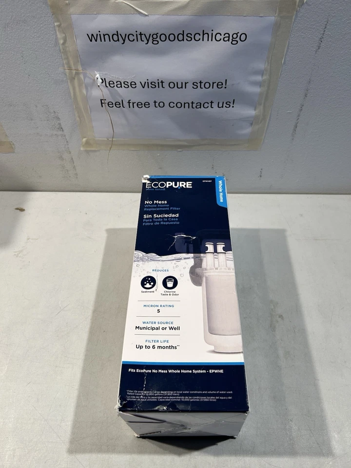 EPWHEF Whole Home Replacement Filter, Transparent/White - Image 4 of 4