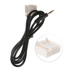 3.5MM AUX o Radio Male Interface MP3 Player Phone Adapter Cable for
