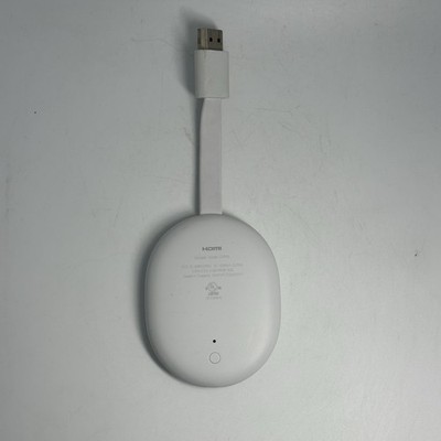 その他 Google Chromecast with Google TV (GZRNL) Google Chromecast 4K UHD White Media Streamer #GZRNL - No Remote