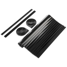 50cm*50.8cm Tambour Door ( Roller Door ) Campervan Motorhome Gloss Black Finish