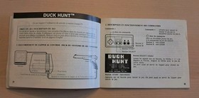 Notice Jeu Nintendo NES Super Mario Bros. / Duck Hunt Version FR FAH