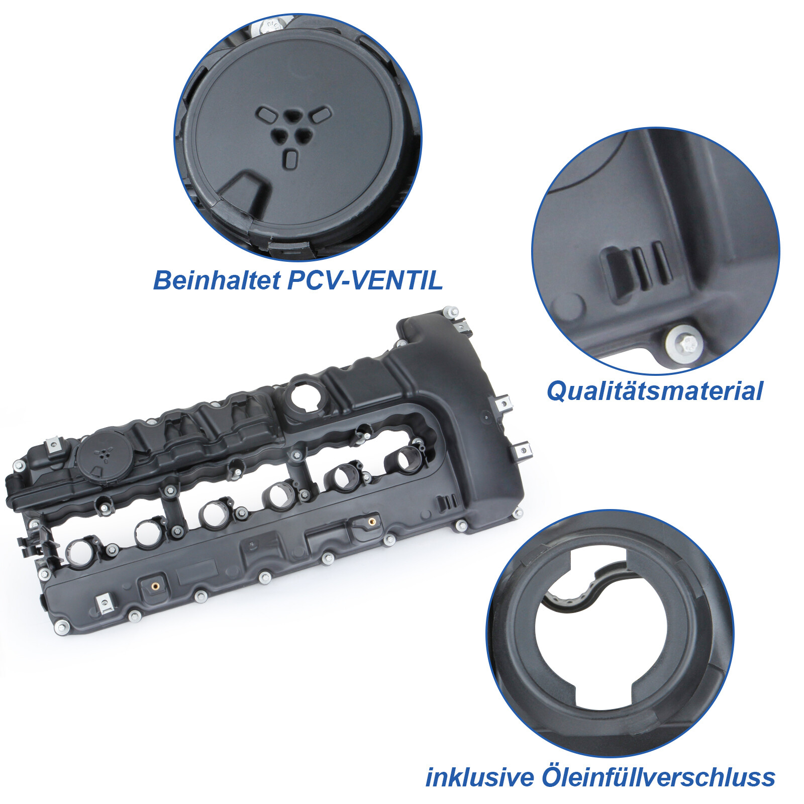 BMW Zylinderkopfhaube Ventildeckel für N53 Motor 