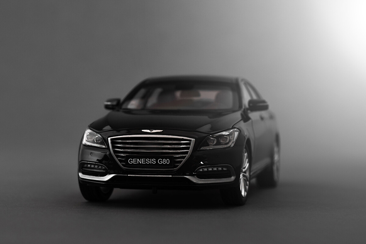 MINIKRAFT HYUNDAI Genesis G80 Miniature Diecast Model Car 1
