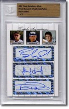 Brandon Erbe * JAKE ARRIETA * Troy Patton * Rookie Autograph BGS Auto RC 1/1
