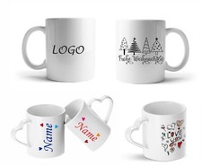 Partner Tasse Bedruckte Tasse mit Druck Valentins Geschenk Fototasse Herztasse