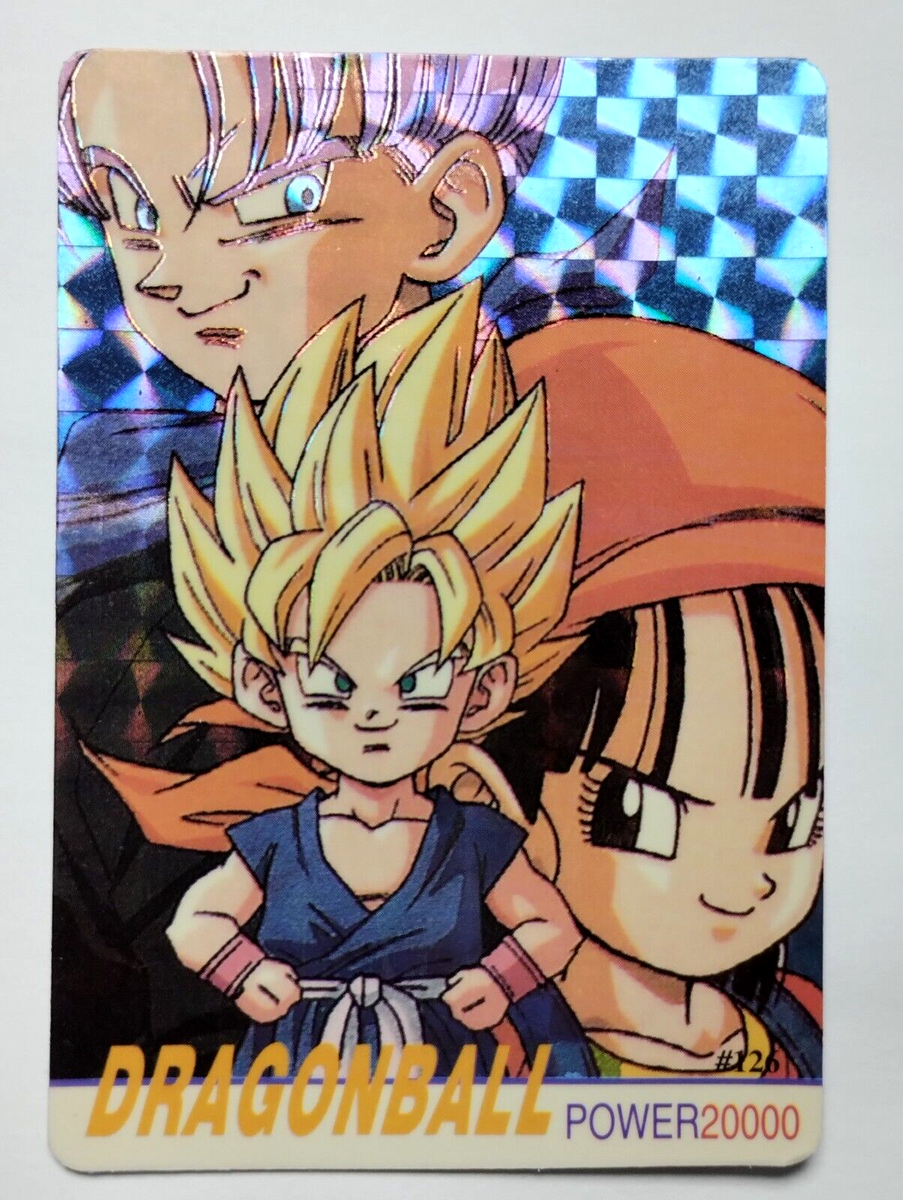 1999 DRAGON BALL Z Card #126 SON GOKU SSJ TRUNKS PAN VTG 1999 DRAGON BALL Z Card #126 SON GOKU SSJ TRUNKS PAN VTG