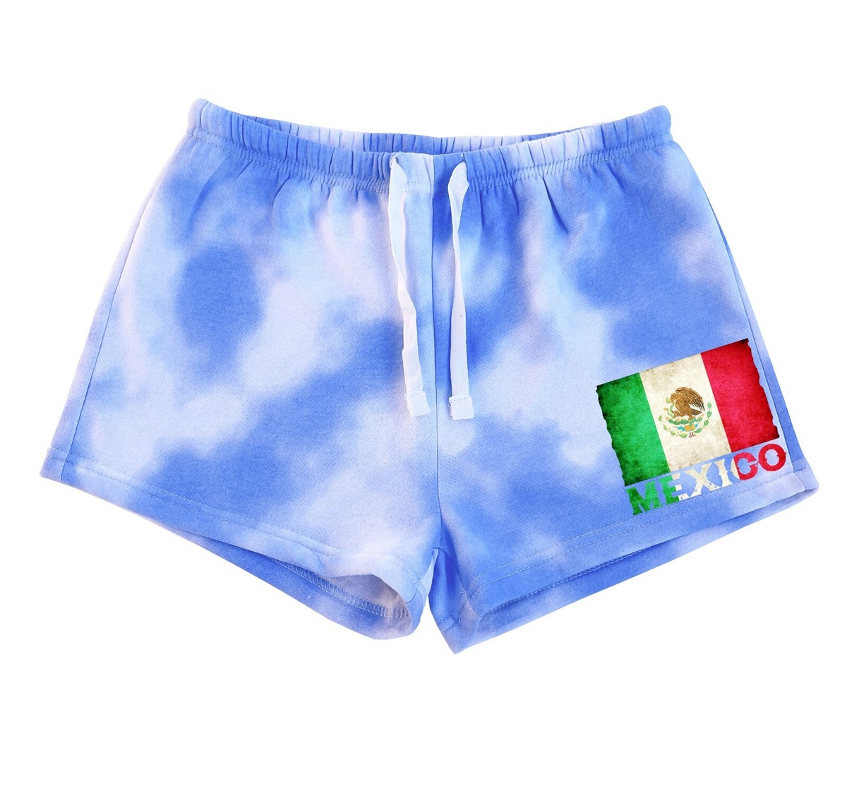 (DUC) Symbol Bermuda Sweat Shorts Vintage 2色 ユニセックス mens-fleece-shorts-black-front