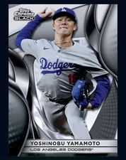 [DIGITAL CARD] Yoshinobu Yamamoto Topps Bunt 2025 Chrome Black UNCOMMON