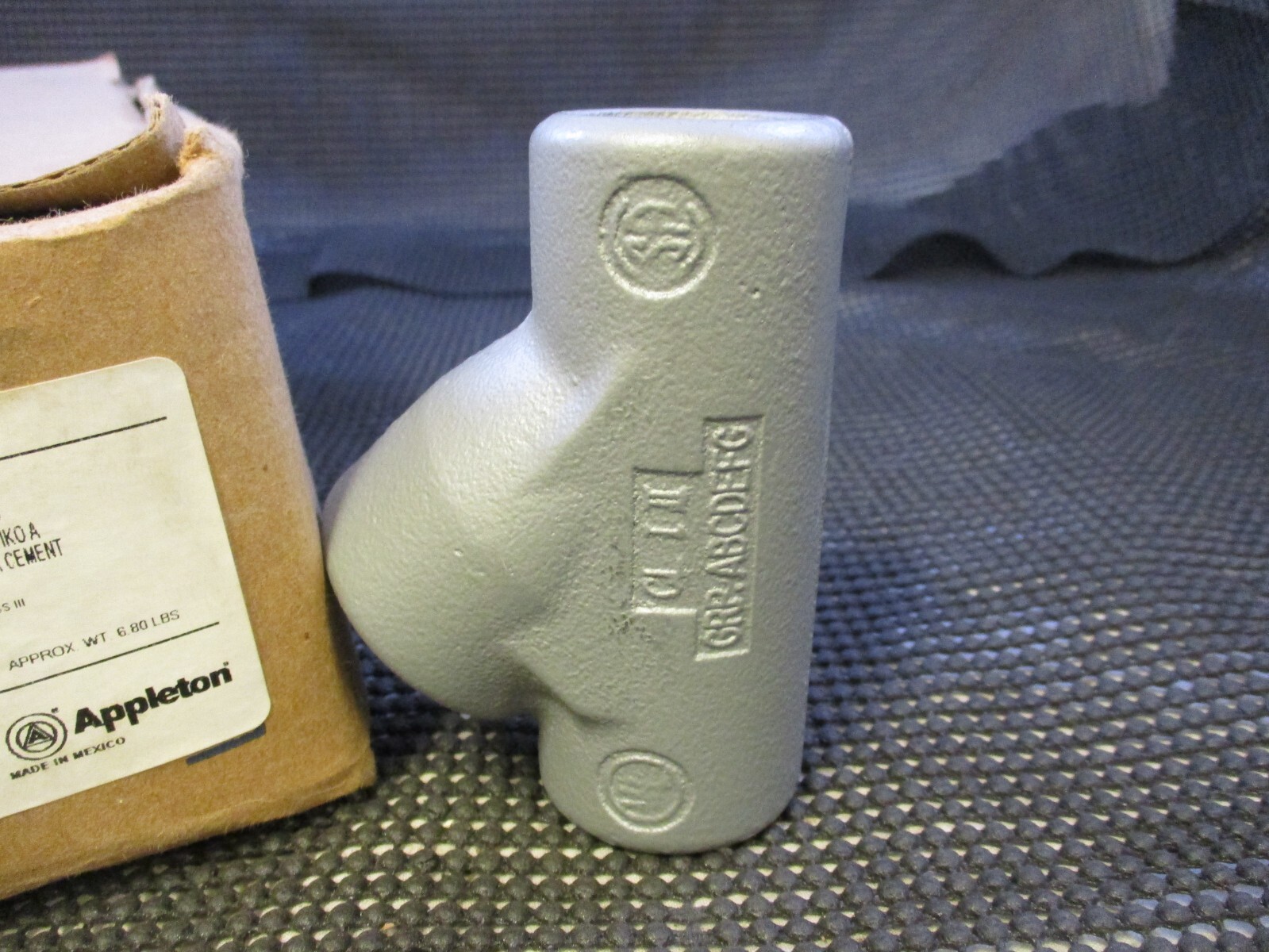 (QTY 1) APPLETON EYS2 3/4" VERTICAL ONLY EXPLOSION PROOF SEAL OFF eBay