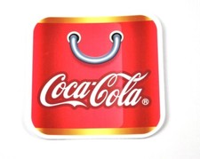 Coca-Cola Coke USA Aufkleber Sticker Decal - Motiv: Tasche K&uuml;bel