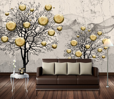 3D Black Branches 35718NA Wallpaper Wall Murals Removable Wallpaper Fay