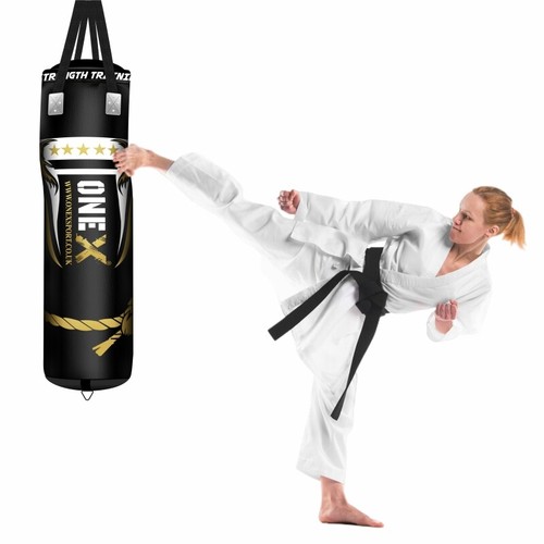 Boxing Bag 3ft/4ft/5ft Heavy Duty Filled Training Punch Gym Exercise Fitness MMA - Picture 6 of 14