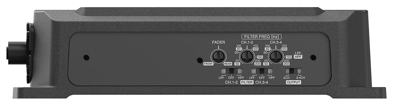 JVC KS-DR2104DBT 4-канальный морской усилитель мощностью 600 Вт для квадроцикловUTV с управлением по Bluetooth