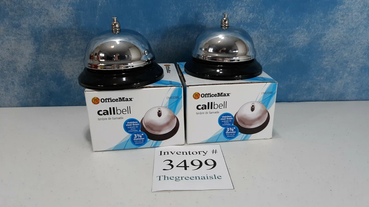 2 New Office Max Desk Call Bell Hotel Front Desk Customer Service Reception