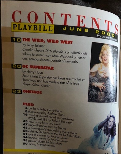 Broadway, Off Broadway & Try-Out Playbill - Picture 489 of 728