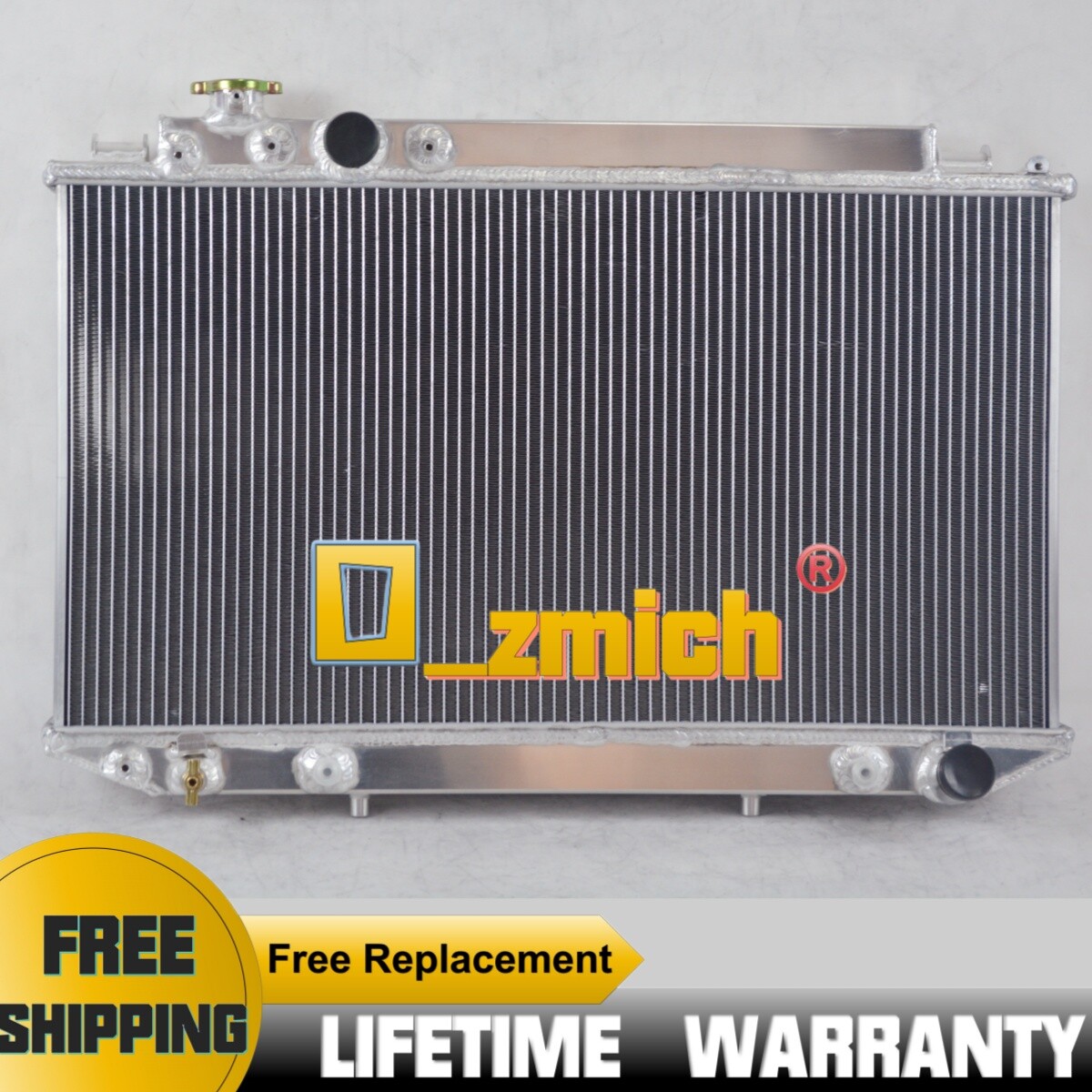 FILA Radiatore alluminio 3 file per Toyota Cressida Mk2 MX83 7MGE I6 3.0 1989 1993 90 AT