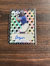 2022 LEAF METAL PERFECT GAME NATIONAL SHOWCASE ARJUN NIMMALA 5/5 BLACK WAVE AUTO