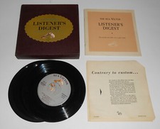 Vtg 1950s RCA Victor Listener Digest Record Set 45 RPM Classical Music History