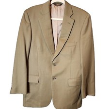Paul Stuart II Wool Suit Blazer Woven in Italy Button Down