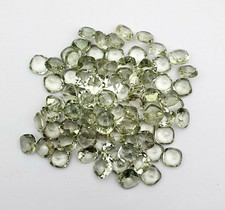 Natural Green Amethyst Square Cushion Cut Loose Gemstone Lot 29 Pcs 10 MM 100 CT