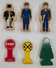 Thomas and Friends People Sir Topham Hatt, Conductor, Workman, signs, and tree