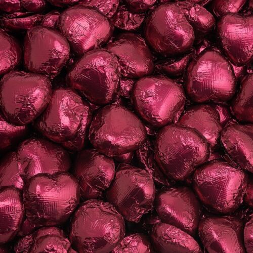 Milk Chocolate Foil Wrapped Hearts (x82 Hearts) - Picture 29 of 46