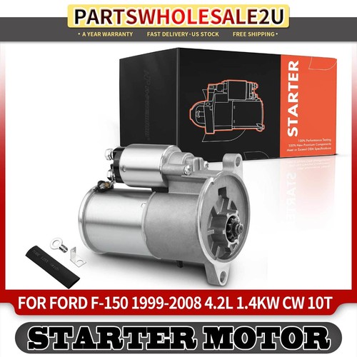 Starter Motor for Ford F150 Heritage 2004 F150 19992008 4.2L 1.4kW 12V CW 10T eBay