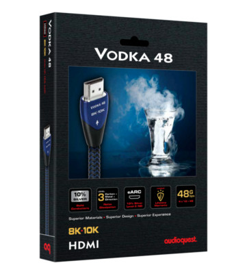 AudioQuest Vodka 48 HDMI Cable - 2.25 Meter - Authorized Dealer