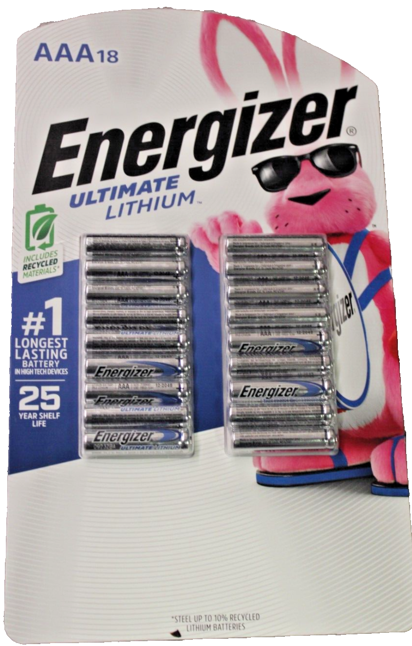 Energizer Ultimate Lithium AA 18pack Batteries 12/48 EXPIRE DATE eBay