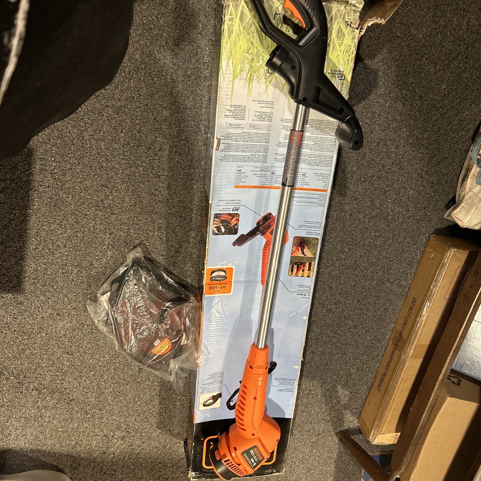 BLACK+DECKER String Trimmer, Electric Automatic Feed, 13Inch, 4.4Amp