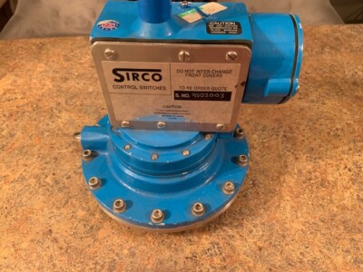 SIRCO X0S-0-2004W-5T Control Switch 25-200MBAR 480V-AC 15A