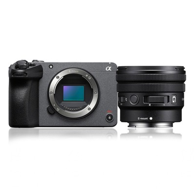 Sony Cinema Line FX30 Super 35 Camera with Sony 10-20mm F4 G APS-C Lens