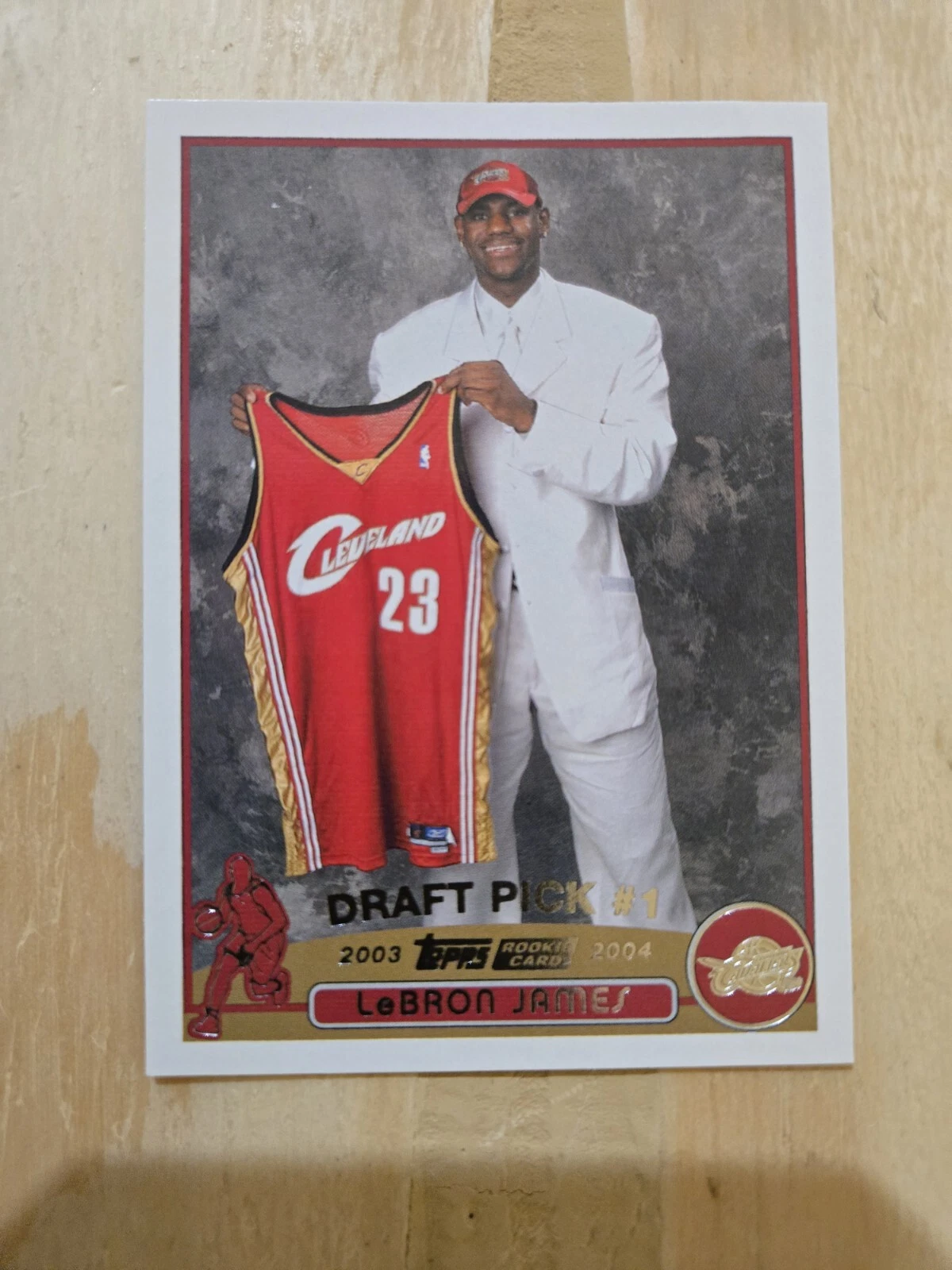Lebron James trading card