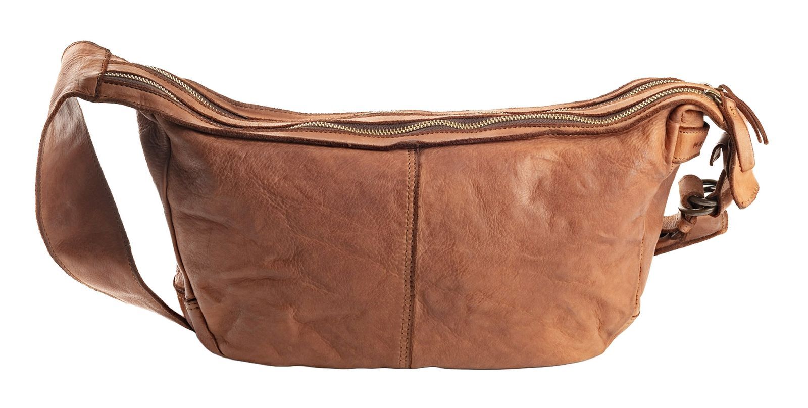 HAROLD'S shoulder bag Submarine Pouch Twin Cognac