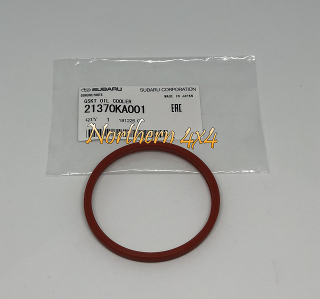 Subaru Genuine Oil Cooler Gasket 21370KA001 WRX Forester Ej20 Ej25